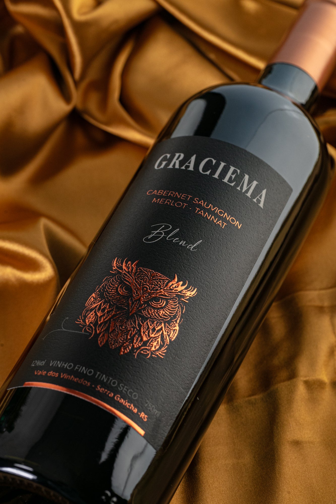 Vinho Coruja Tinto Seco Graciema - Vinícola Cavalleri