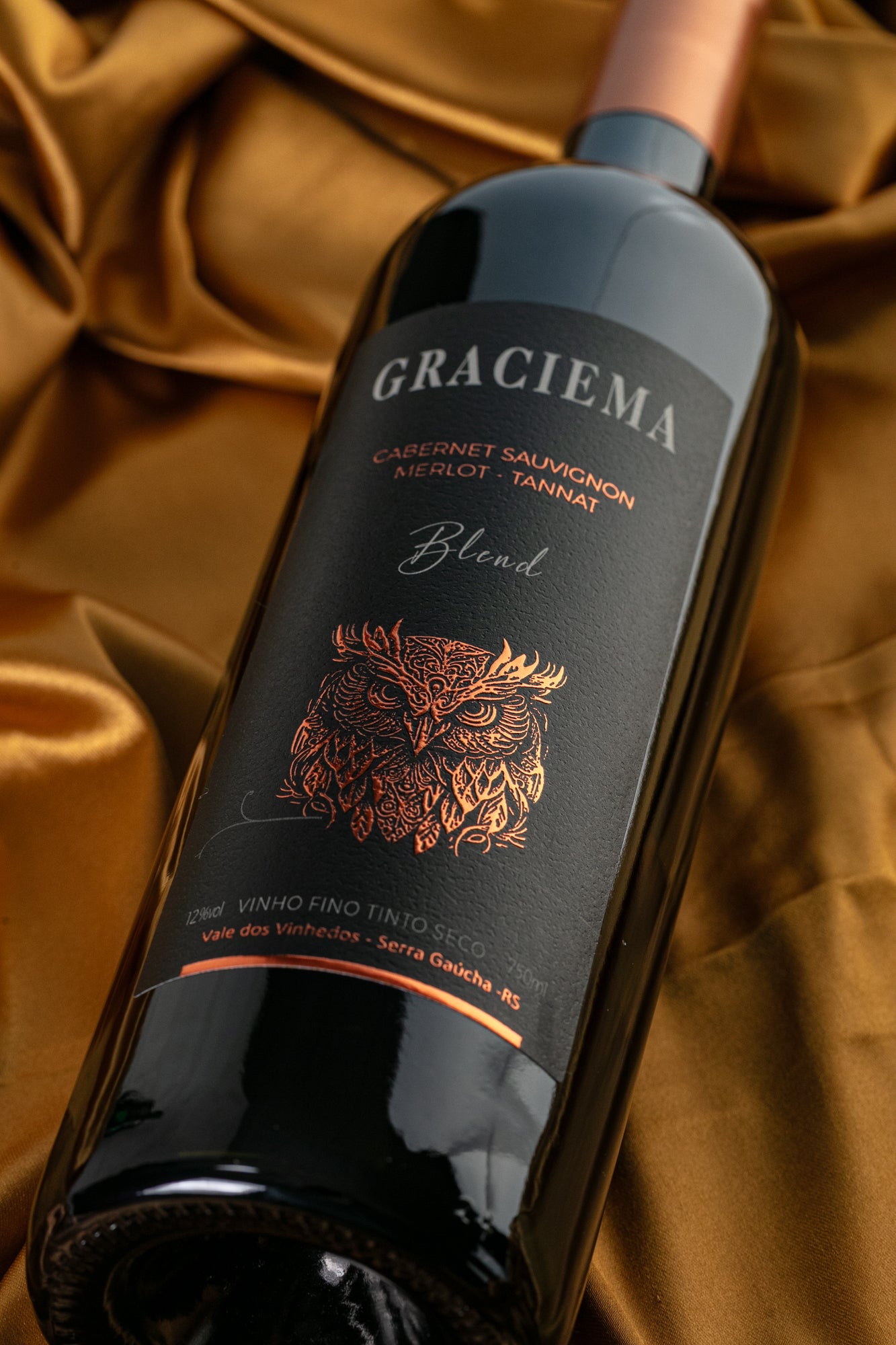 Vinho Coruja Tinto Seco Graciema - Vinícola Cavalleri