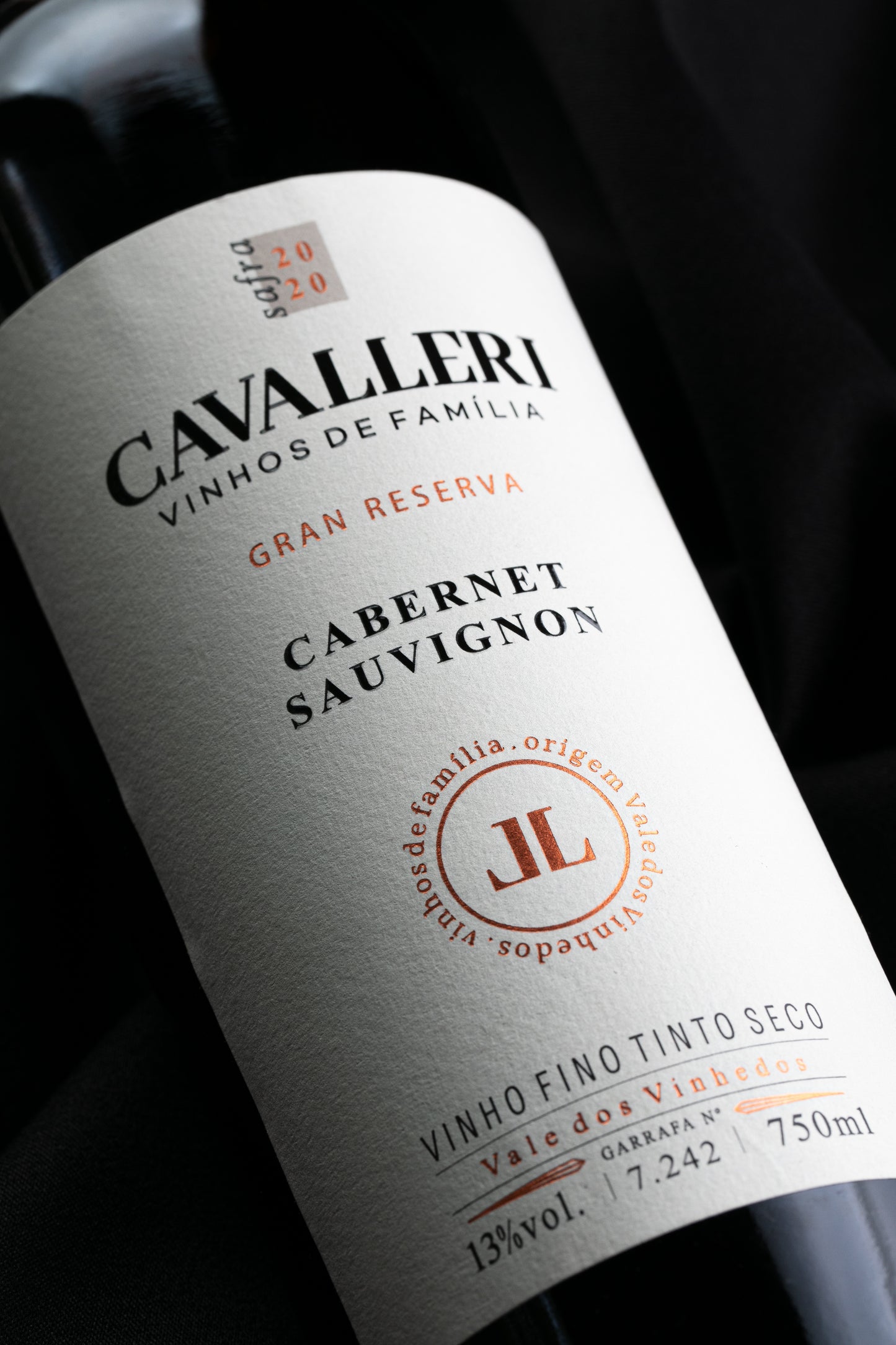 Vinho Tinto Cabernet Sauvignon Gran Reserva - Vinícola Cavalleri