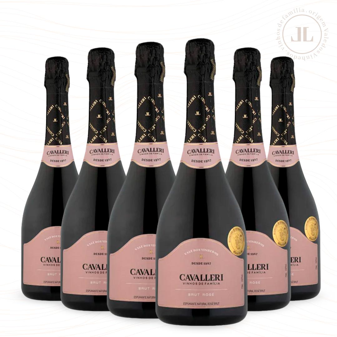 Espumante Brut Rosé - Vinícola Cavalleri