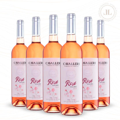 Vinho Rose Malbec Demi-Sec - Vinícola Cavalleri