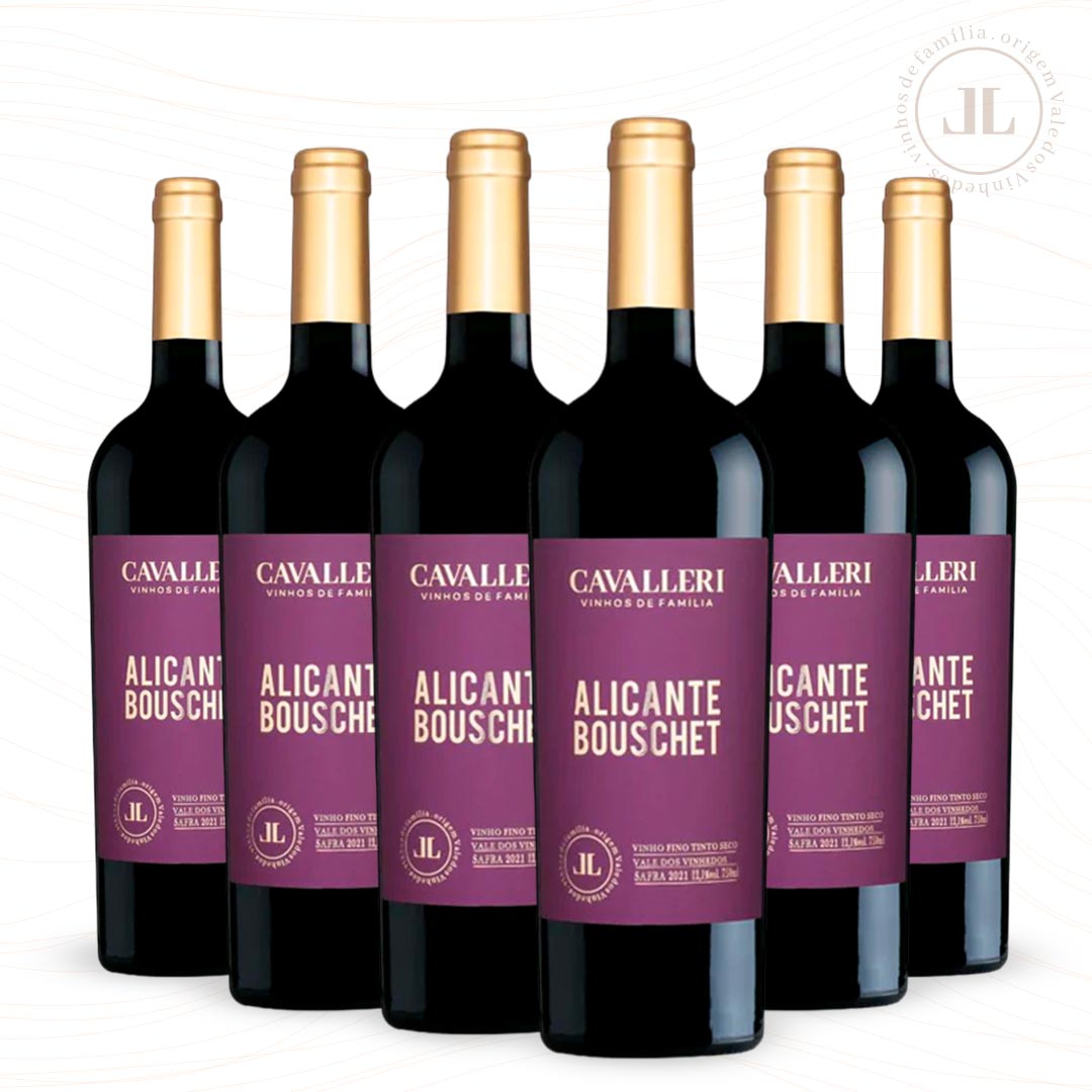 Vinho Tinto Alicante Bouschet - Vinícola Cavalleri