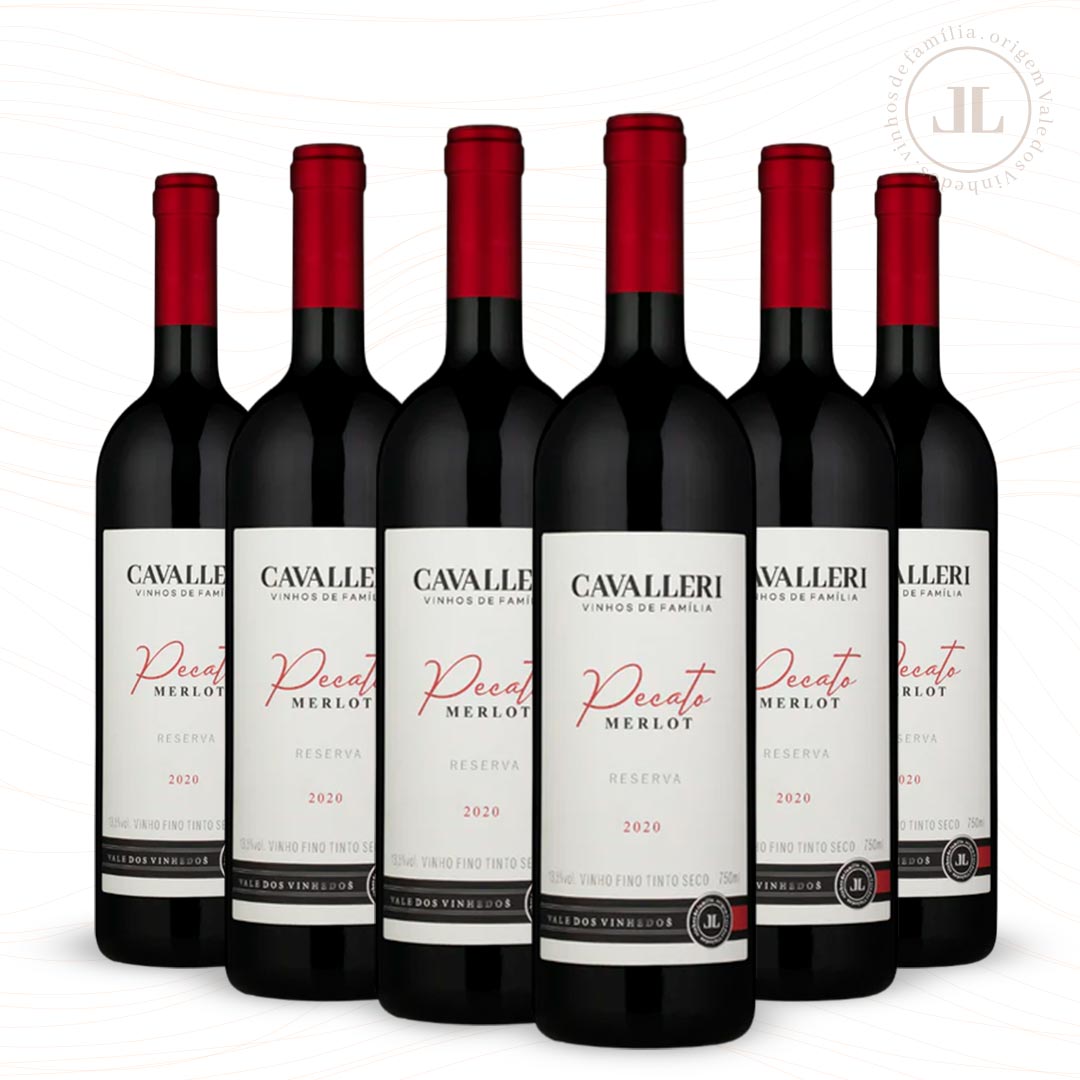 Vinho Tinto Merlot Pecato - Vinícola Cavalleri