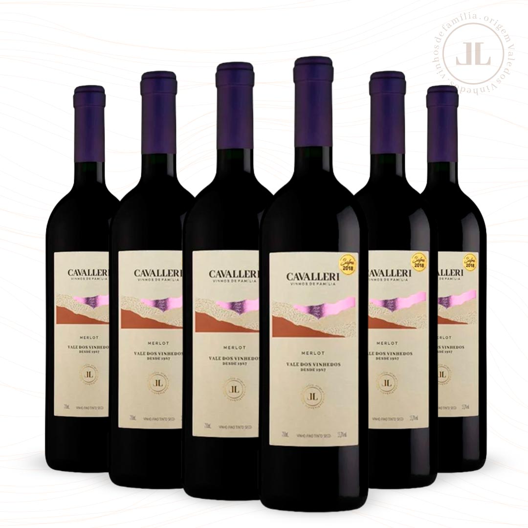 Vinho Tinto Merlot - Vinícola Cavalleri