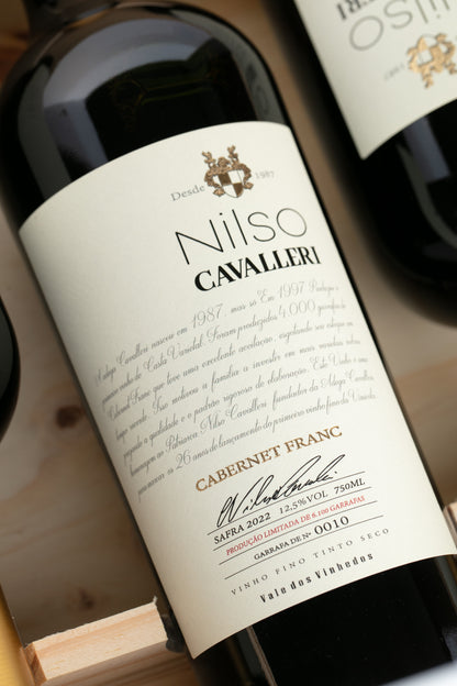 Vinho Tinto Cabernet Franc Nilso Cavalleri - Vinícola Cavalleri