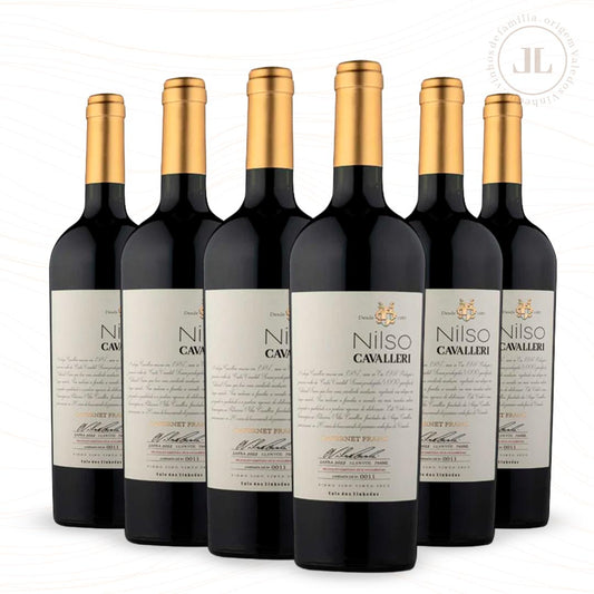 Kit Vinho Tinto Cabernet Franc Nilso Cavalleri - 6 Garrafas - Vinícola Cavalleri