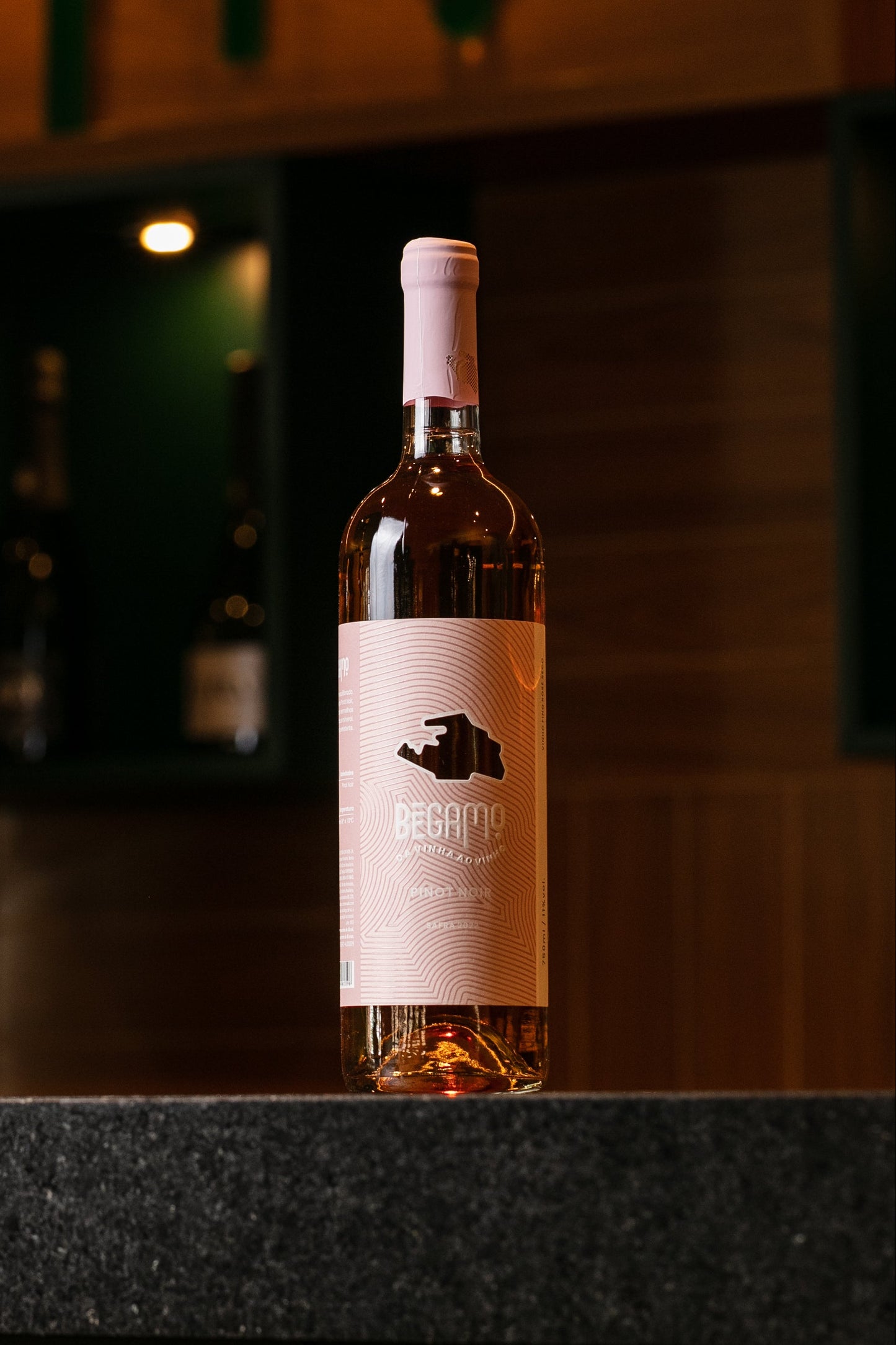 Vinho Rosé Pinot Noir Bégamo - Vinícola Cavalleri